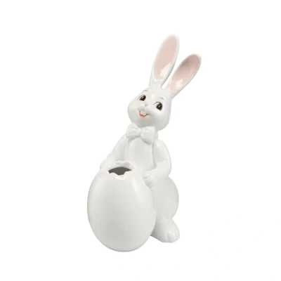 Imagen de Goebel Conejo de Pascua, Porcelana, Multicolor, 7,5 x 11,5 16 cm