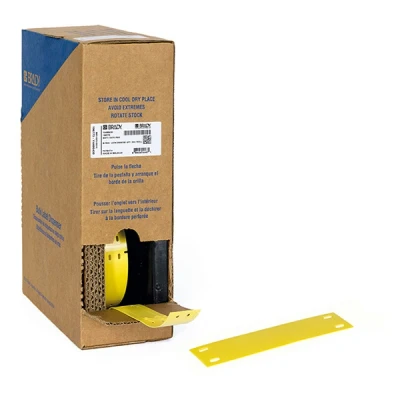 Imagen de M710 Brady BM 15x75 7643 YL Etiquetas de poliuretano amarillas 15 mm x 75 (originales)