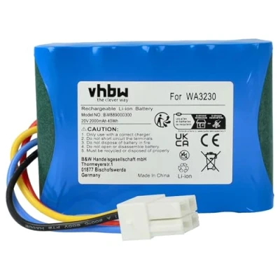 Imagen de vhbw 1x Batería Compatible con Worx Landroid S700i 2018, S Basic, cortacésped 2000mAh 20V Li Ion