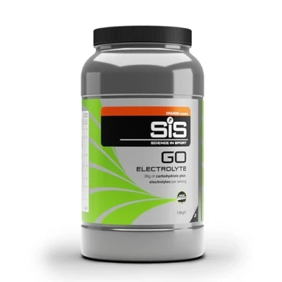 Imagen de Science in Sport GO electrolitos en polvo 1,6kg Naranja Bebida deportiva vegana, isotónica para equilibrar el balance de y líquidos