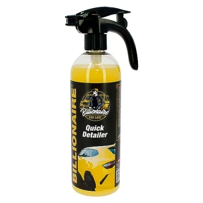Imagen de Billionaire Quick Detailer Cera Rápida en Spray con Carnauba para Coches Abrillanta y Protege Fácil aplicación Brillo Intenso Aroma a Cítrico 750ml