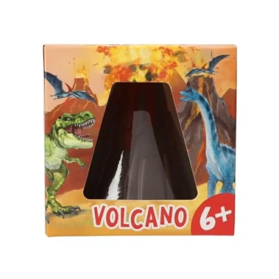 Imagen de Depesche 11733 Dino World Volcán con Figura Sorpresa de Dinosaurio, Crece en el Agua, Figuras Juego para coleccionar e intercambiar