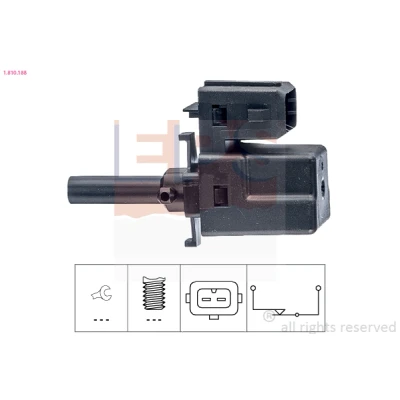 Imagen de EPS 1.810.188 Conmutador, accionamiento embrague (control veloc.) Made in Italy OE Equivalent