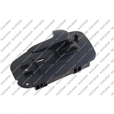 Imagen de PRASCO OP0308501 Manecilla de Puerta interior, Atrás derecha negro OPEL: Corsa C Hatchback
