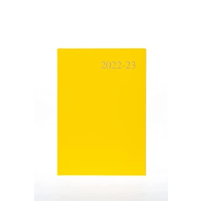 Imagen de Collins Essential ESSA53M.45 2223 Agenda de mitad año, tamaño A5, vista semanal, 2022 23, color amarillo, A5 (210 x 148)
