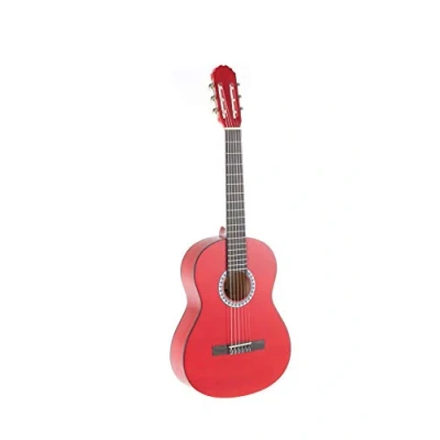 Imagen de Gewapure Guitarra Clásica Basic 3/4 Rojo Transparente