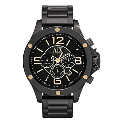 Imagen de Armani Exchange Cronógrafo, Hombre, Talla: One Size, Black