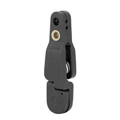Imagen de Clips de Liberación Rápida Pesca,Downrigger Outrigger Anillo Clip Estabilizador Pesca Fuerte Hebilla Plástico Fishing Line Release Sedal Snap Clips(Negro)