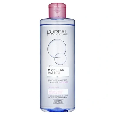 Imagen de Agua micelar L &#039;Oreal Paris para piel sensible, normal y seca 400 ml