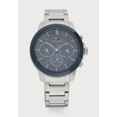 Imagen de Tommy Hilfiger Henry Reloj silvercoloured/blue, Hombre, Talla: One Size, Silver coloured/blue