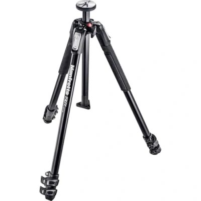 Imagen de Manfrotto MT190X3 Trípode de Aluminio (190 x 3 Secciones), Color Negro