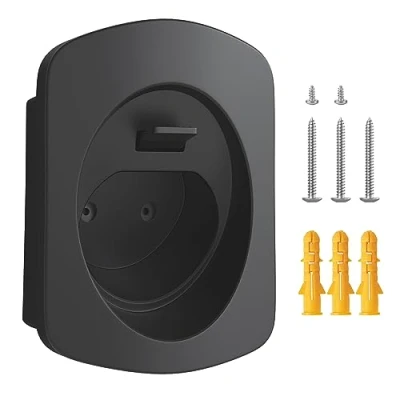 Imagen de Tera EV Soporte para Cargador de Tipo 2, Material Alta Resistencia, Conector Montaje en Pared, Organizador Cables Carga, Accesorios Estación Carga a Prueba Todo Clima