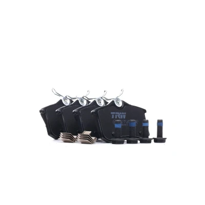 Imagen de TRW COTEC GDB1813 Juego de pastillas freno no preparado para indicador desgaste con tornillos pinza accesorios VOLKSWAGEN: Golf 4