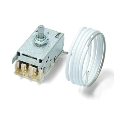 Imagen de DL pro Termostato para Liebherr 6151086 Ranco K59L1287 compatible con Miele 1513061 AEG 5026750700/7 899671069599/1 Regulador de temperatura tubo protección capilar frigorífico
