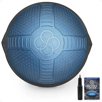 Imagen de BOSU Pro Nextgen Entrenador de Equilibrio con diseño Texturizado, Unisex, Azul, 65 cm