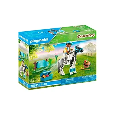 Imagen de PLAYMOBIL, Poni Coleccionable Lewitzer, a Partir de 4 años (70515)