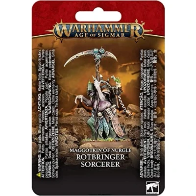 Imagen de Games Workshop Edad de Sigmar Maggotkin Nurgle: Hechicero Rotbringer