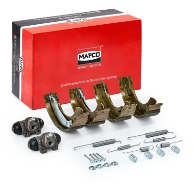 Imagen de MAPCO 9739 Zapatas de freno Eje trasero 203 38 con cilindro rueda, accesorios CITROËN: Saxo Hatchback, Xsara ZX Hatchback