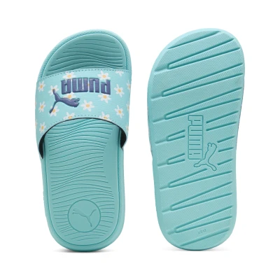 Imagen de PUMA Sandalias Cool Cat 2.0 Daisies Niños 34.5, Safe Lake Blue Crystal White Almost Apricot