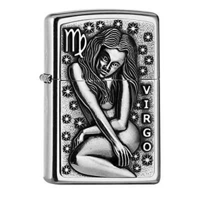 Imagen de Zippo PL 207 Virgo Tierkre. V19 Encendedor, Latón, Design, 5,83,81,2