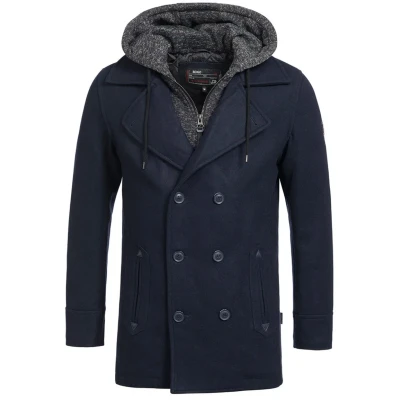 Imagen de Indicode Jeans Abrigo corto, Hombre, Talla: Small, Dark blue