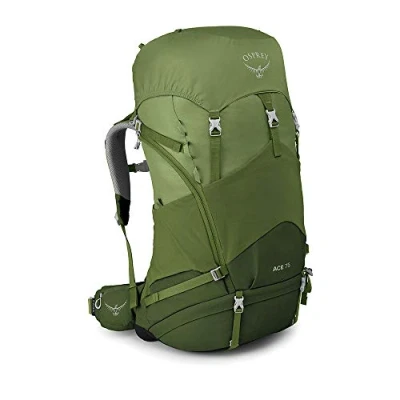 Imagen de Osprey Ace 75, Mochila infantil de senderismo, unisex, Venture Green O/S