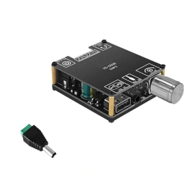 Imagen de GERUI Placa amplificadora de potencia digital doble canal 2 x 50W módulo amplificador Bluetooth estéreo nivel HIFI TPA3116 DC 5V 27V