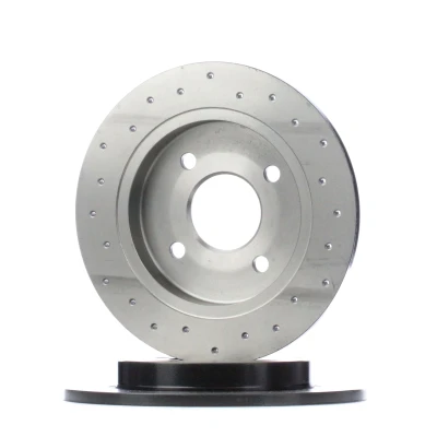 Imagen de BREMBO XTRA LINE 08.4931.2X Disco de freno 253 10 4 macizo, perforado revestido FORD: FIESTA 5, Focus Mk1 Hatchback, 6