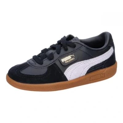 Imagen de Puma Palermo Unisex Zapatillas para niños, Talla: 28, Black/feather gray Zapatos
