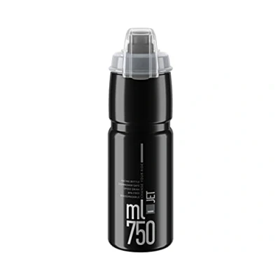 Imagen de ELITE Bidón Jet plus Negro/Gris, 750 ml