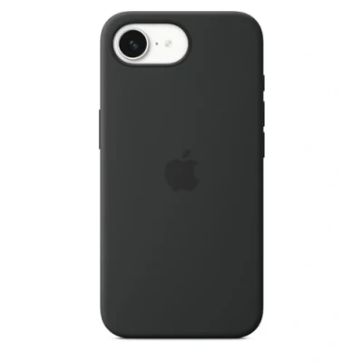 Imagen de Apple Funda de silicona para el iPhone 16e, Negro