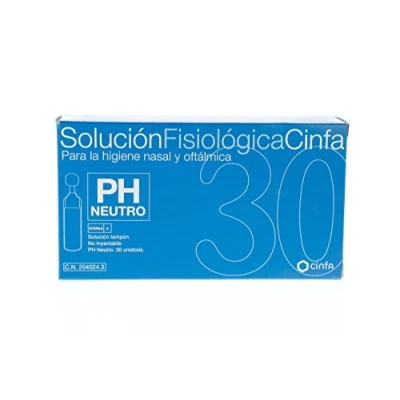 Imagen de Cinfa Solucion Fisiologica Monodosis 5 Ml 30 U