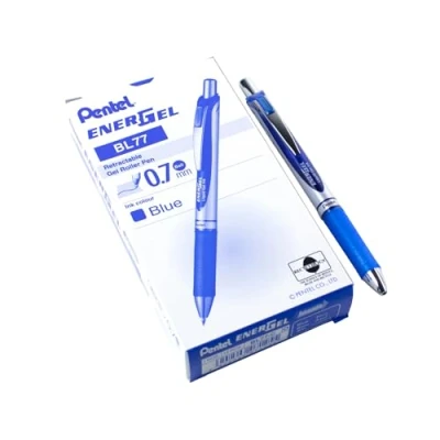 Imagen de Roller retráctil Energel de color azul