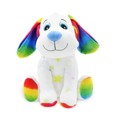 Imagen de CRAYOLA Colour Me Plush, Peluche para colorear con 3 rotuladores, Perrito, actividad creativa y regalo niños, a partir de años