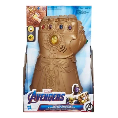 Imagen de Hasbro Avengers Marvel Vengadores: Infinity War Guantelete del Infinito, Puño de Juguete Electrónico para el Juego rol Thanos, Juguetes Superhéroes Niños y Niñas 5 Años o Más