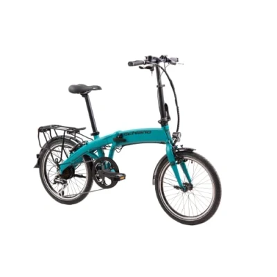 Imagen de F.lli Schiano Galaxy 20&#039;&#039;, Bicicleta Eléctrica Plegable, Unisex Adulto, Azul