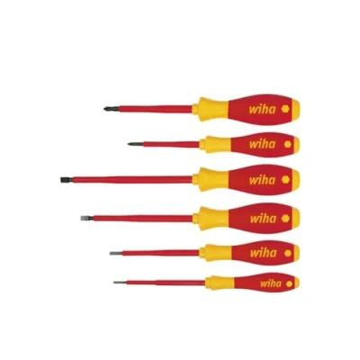 Imagen de WIHA 00833 Juego de destornilladores SoftFinish® electric 320NK6 SoftFinish Ref.