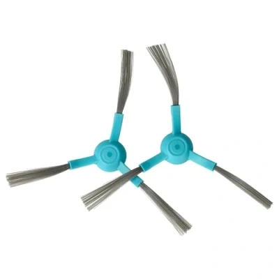 Imagen de vhbw 2x cepillo lateral compatible con Proscenic M6 Pro robot aspirador Set cepillos, azul claro/negro
