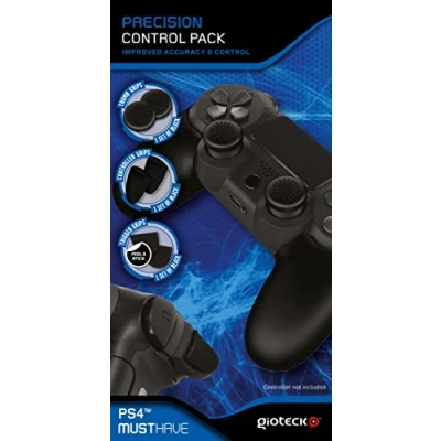Imagen de Gioteck: Funda de Silicona con Grips y Triggers Gatillos para Precision Agarre en el Mando Dualshock 4 (PlayStation 4)