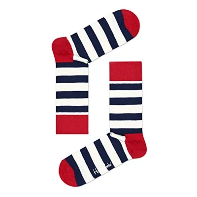 Imagen de Happy Socks Unisex, STRIPE Socks, Multicolored (Multi Red 045), 41 46