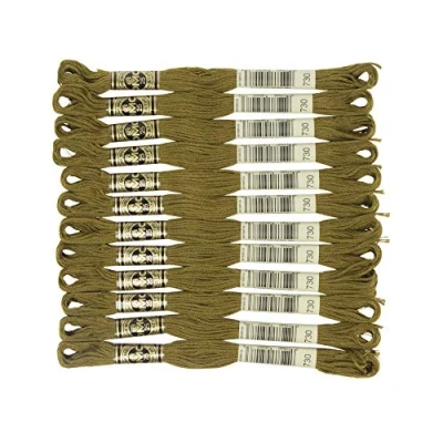 Imagen de DMC Hilo Mouliné®100% algodón Apto para todas las técnicas y todos los soportes, ideal punto de cruz Ovillos 8 m 6 hebras, disponible en 500 colores