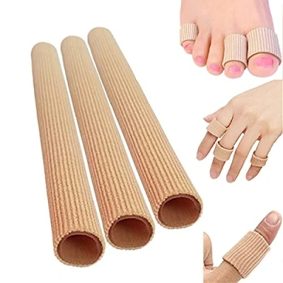 Imagen de 3 Protectores de Dedos los pies, Almohadillas para Vendaje Silicona
