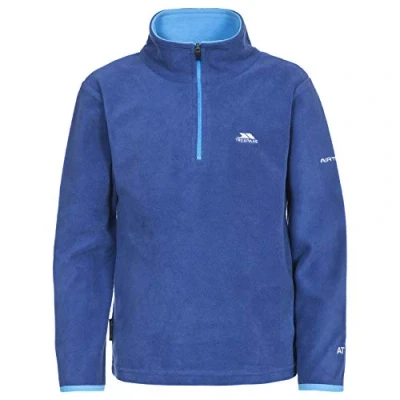 Imagen de Trespass etto Chaqueta Polar para Niño, Color Azul, tamaño XS