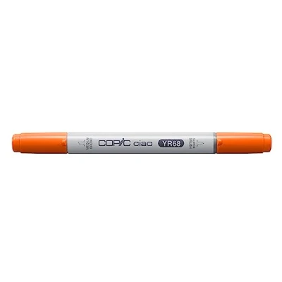 Imagen de COPIC Ciao Marcador Gráfico de Doble Punta, Naranja (Orange), 1.4 ml