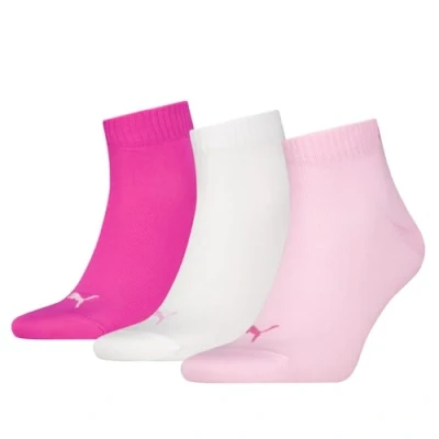 Imagen de PUMA Unisex Quarter Plain, Calcetines adulto, Rosa Lady, 39 42