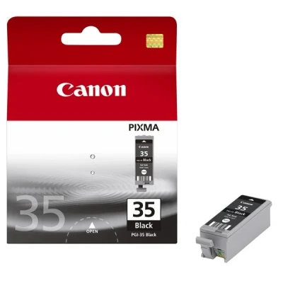Imagen de Canon PGI 35 Cartucho de tinta original Negro para Impresora Inyeccion Pixma Portátil iP100 iP110 TR150