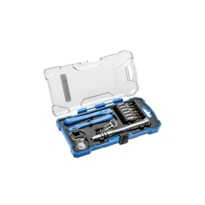 Imagen de Hogert Technik HT1S271 Kit de puntas tornillo Caja plástico 17