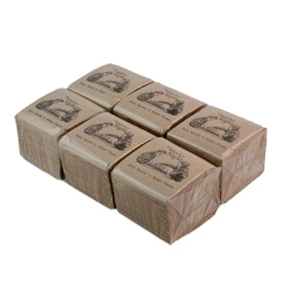 Imagen de 450 Servilletas de Papel Reciclado Pequeñas e Individuales 100% Reciclables y Biodegradables Ideales para Cocktail Patrón Leyendas del Ajedrez 10 x cm Plegadas Hostelnovo