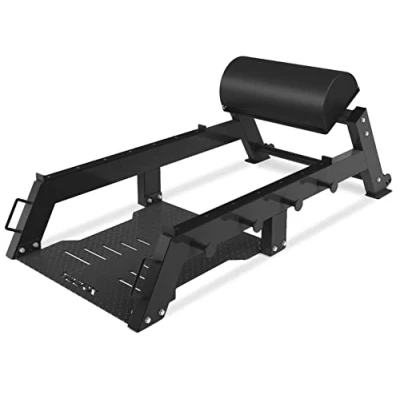 Imagen de Banco profesional Toorx para hip thrust, negro, dimensiones del producto 1680 x 785 560 mm