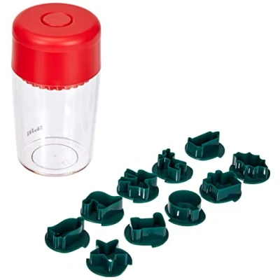Imagen de Ibili Set Cortapastas LINZER Navidad, Stainless Steel, 12x7x7 cm